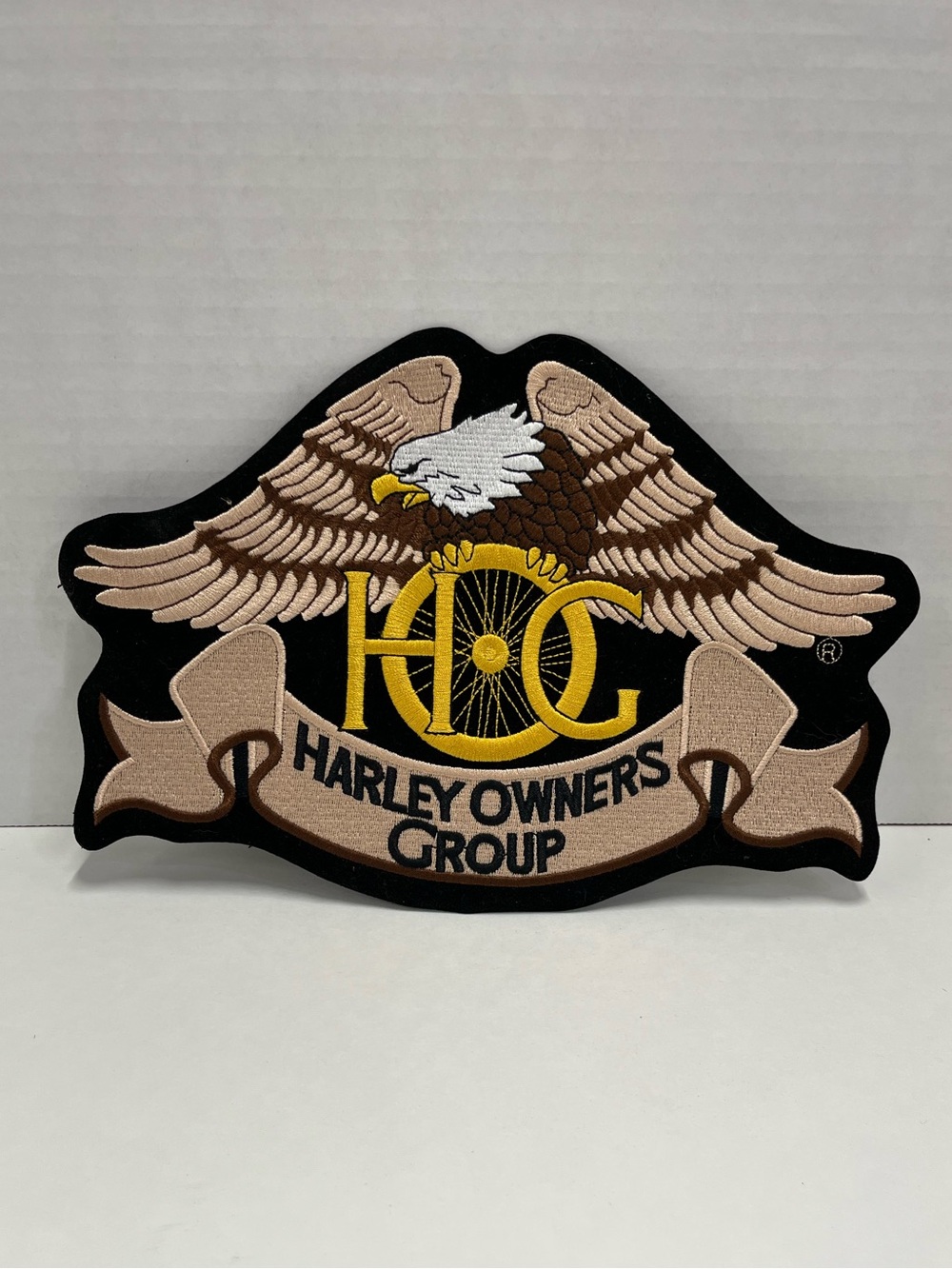 Harley Owners Group patch large 10”
